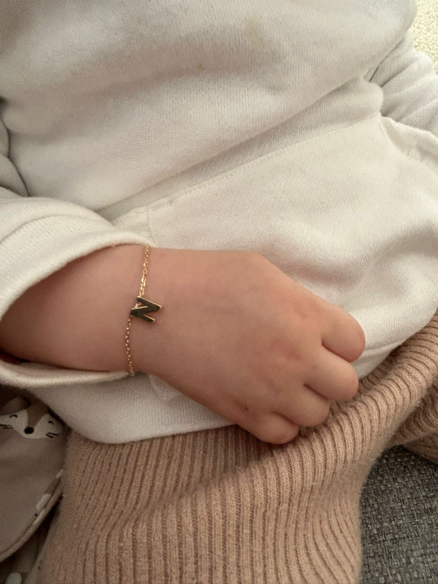 Vâye Children Letter Bracelet
