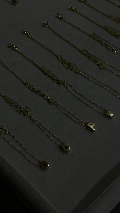 Vâye Letter Necklace